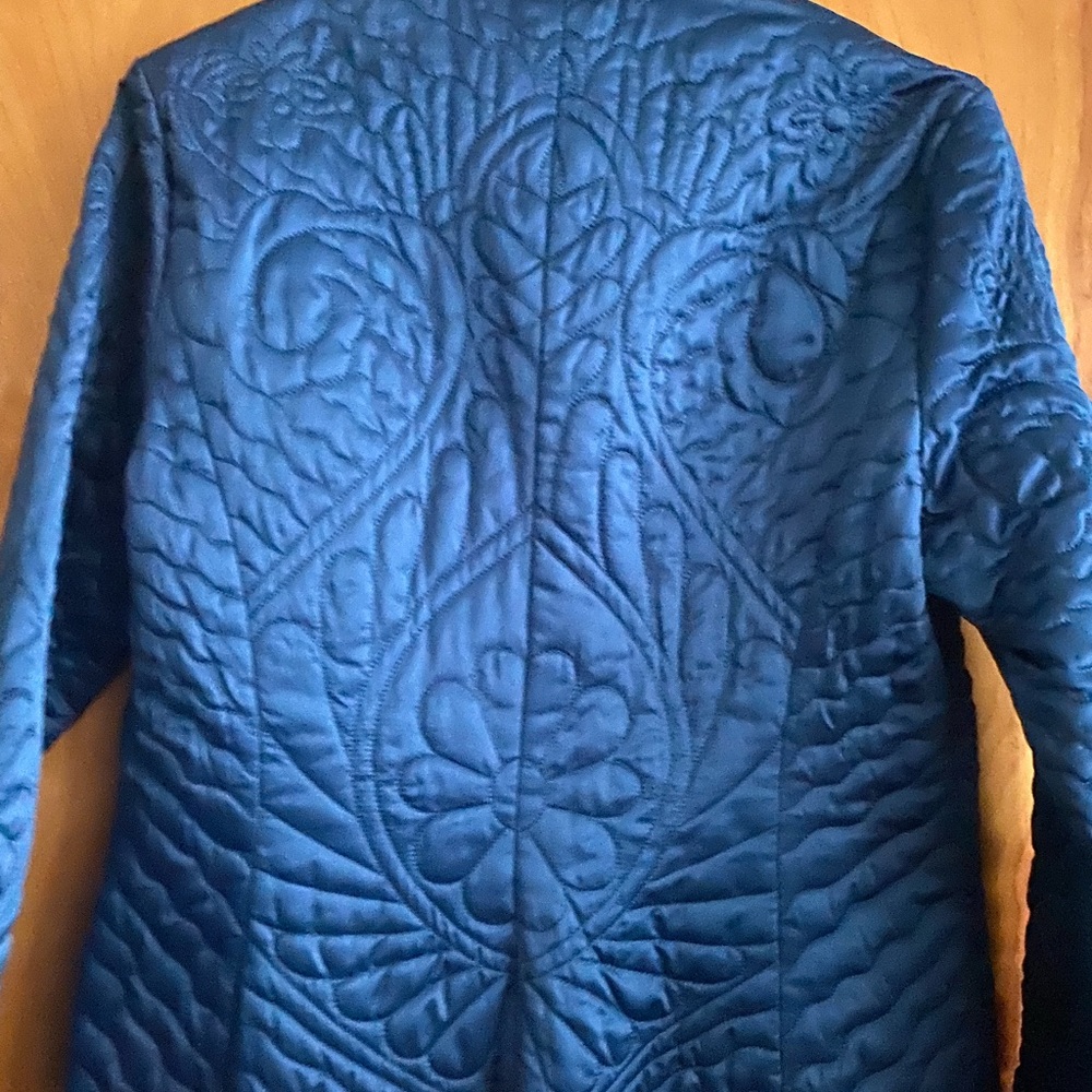 Nine West Quilted Pattern Spring Jacket - image 2